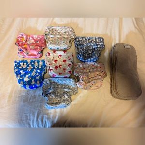 Simple Being Pocket Cloth Diapers with Soaker Pads